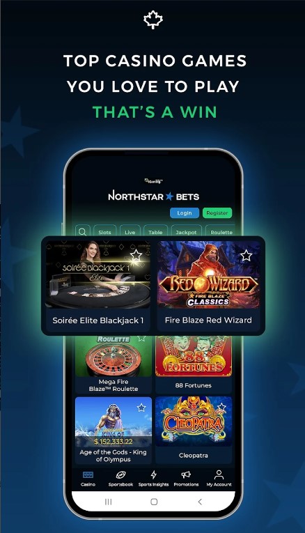 NorthStar Bets Casino Android App Ontario