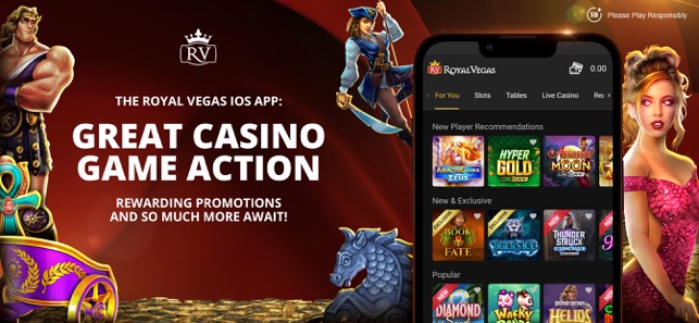 Royal Vegas iPhone Casino App