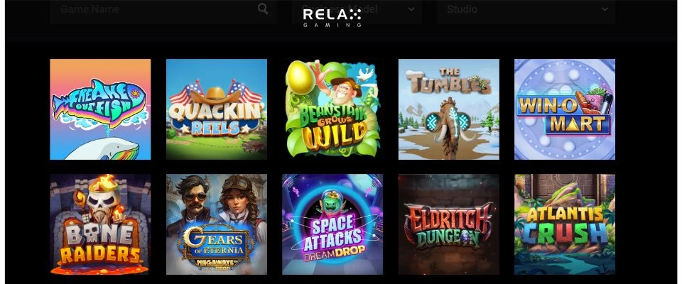 Relax Gaming Top Games